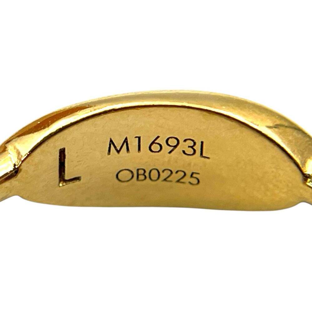 LOUIS VUITTON Gold Pearl Ring - Picture 7 of 10